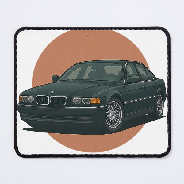 Item preview, Car E38 750i Art – Classic Luxury Car Illustration with Modern Touch designed and sold by fjurcev.