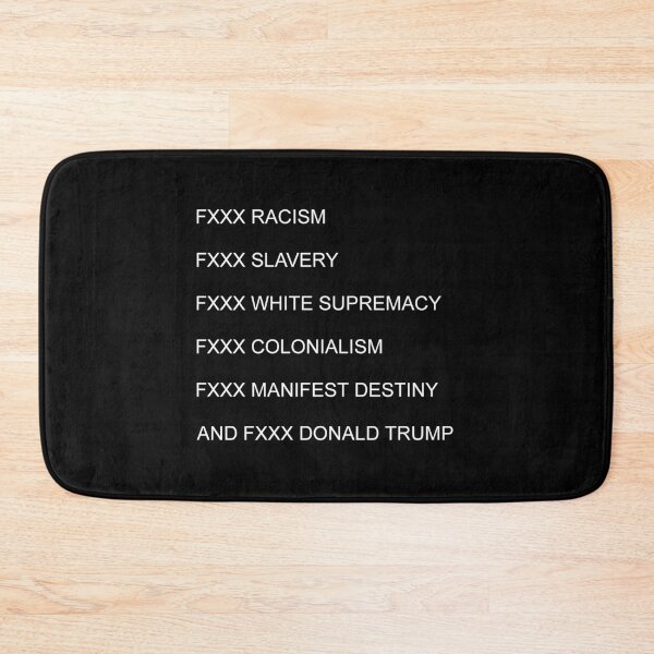 Item preview, FXXX Racism and FDT (censored version) designed and sold by Abbelin Rose.