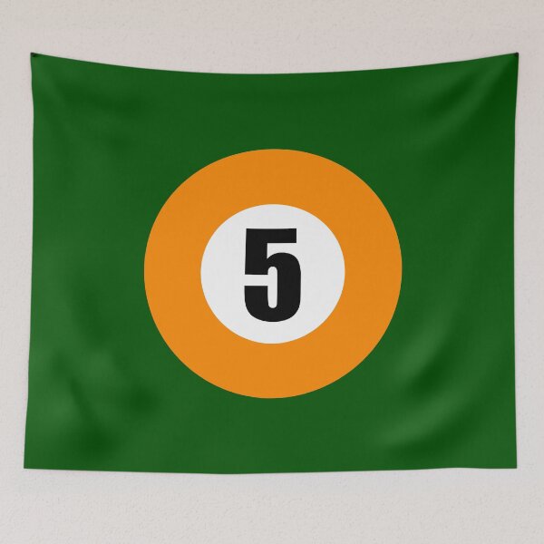 Item preview, Number Five 5 Ball Design Logo Pool Billiards  designed and sold by Lartheviking.