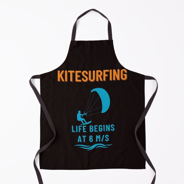 Item preview, Funny Kitesurfing Tee - Life Begins at 6 m/s | Gift for Kiteboard & Beach Lovers designed and sold by MojNetSerwis WWK.