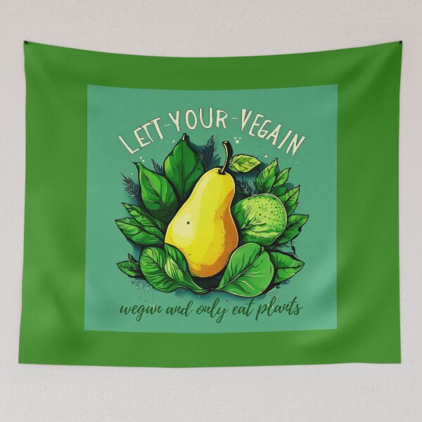 Item preview, Let Your Shirts Be Vegan designed and sold by Zofia Sosnecka.