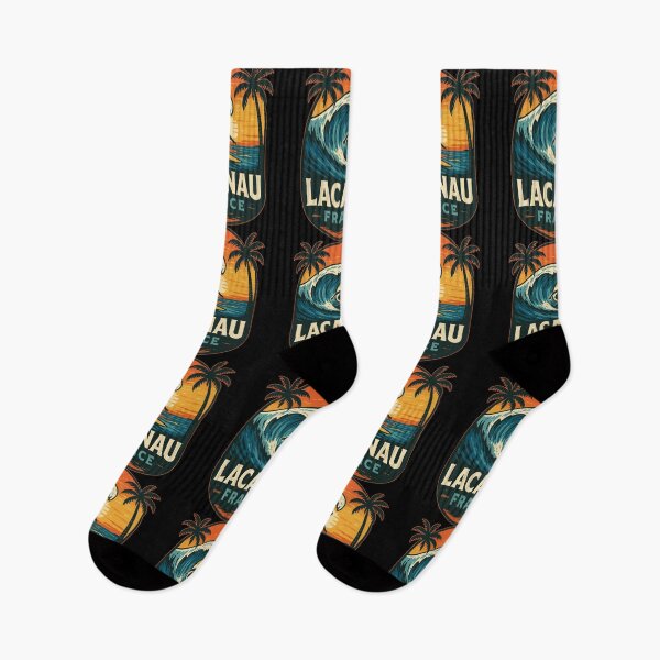Item preview, Lacanau France Surfing Retro Summer designed and sold by TomFrontierArt.