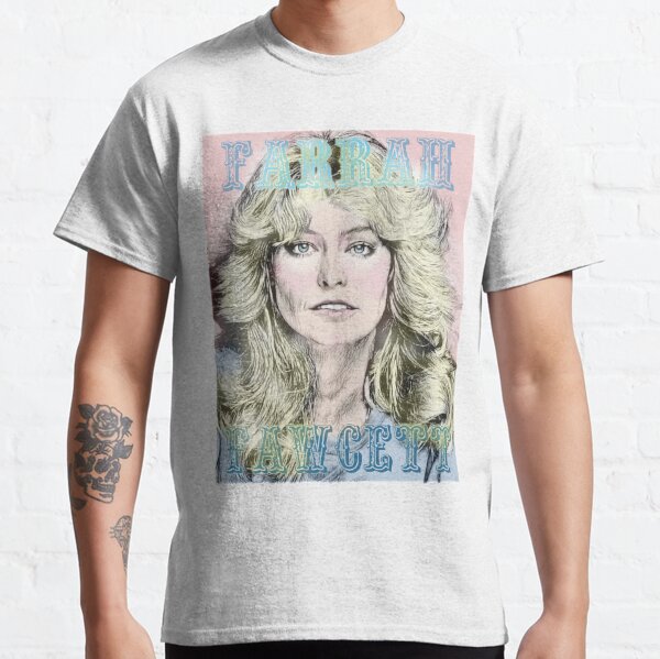 farrah fawcett skateboard t shirt