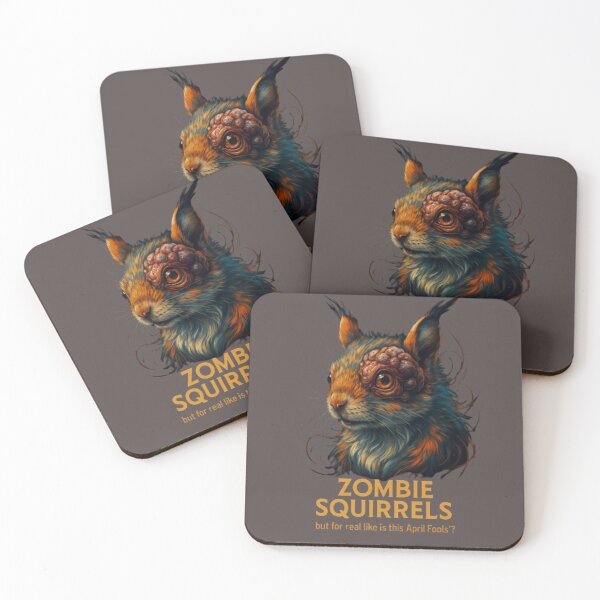 Item preview, Zombie Squirrel Critique designed and sold by Create Nest.