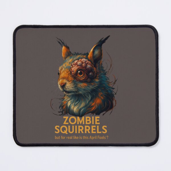 Item preview, Zombie Squirrel Critique designed and sold by Create Nest.