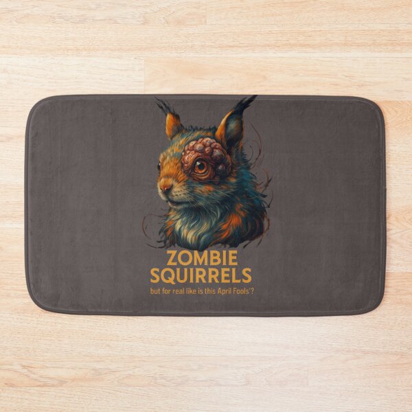 Aperçu de l'œuvre Critique de Zombie Squirrel créée et vendue par Create Nest.