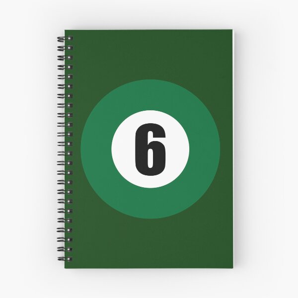 Item preview, Number Six 6 Ball Design Logo Pool Billiards  designed and sold by Lartheviking.