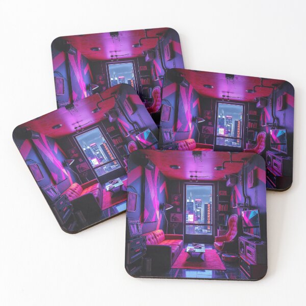 Item preview, Neon Dreams – Cyberpunk Apartment designed and sold by Shouganai-Mind.