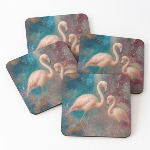 Item preview, Flamingo Serenade II designed and sold by NKArtFlow.