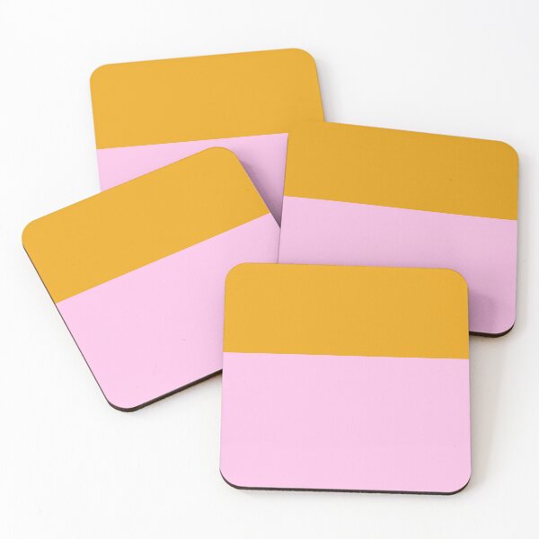 Item preview, Modern Color Block in Yellow and Pink designed and sold by Deutschic.