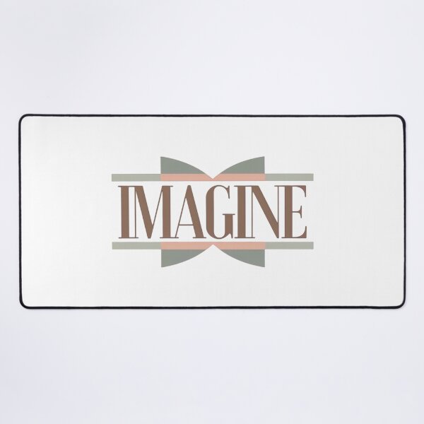 Item preview, Imagine A World: Minimalist Geometric Typography Design designed and sold by NewAspect.