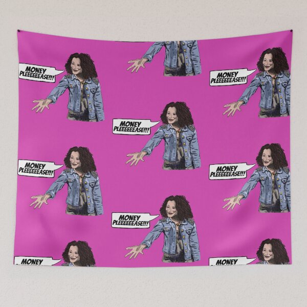Item preview, Money Please Fan Art – Mona-Lisa Saperstein Quote Illustration (Parks & Rec Inspired) designed and sold by from here 2 mars.