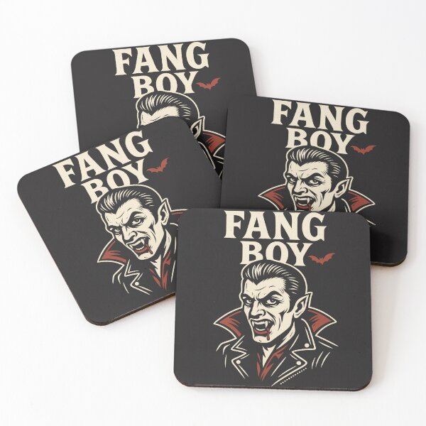 Item preview, Fang Boy – Retro Vampire designed and sold by KateVil.