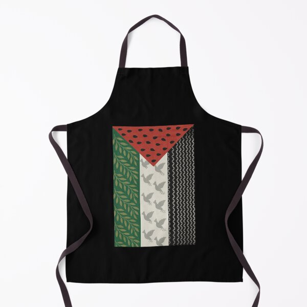 Item preview, Palestine flag with watermelon doves olive branches Free Palestine Free Gaza designed and sold by Annika Shurafa.