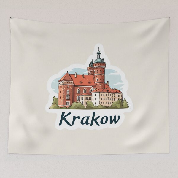 Item preview, Krakow Poland Castle Art designed and sold by Blurbean.