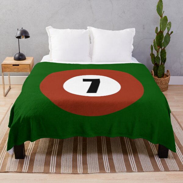 Item preview, Number Seven 7 Ball Design Logo Pool Billiards  designed and sold by Lartheviking.