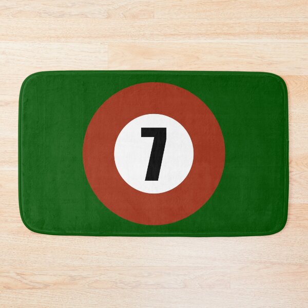 Item preview, Number Seven 7 Ball Design Logo Pool Billiards  designed and sold by Lartheviking.
