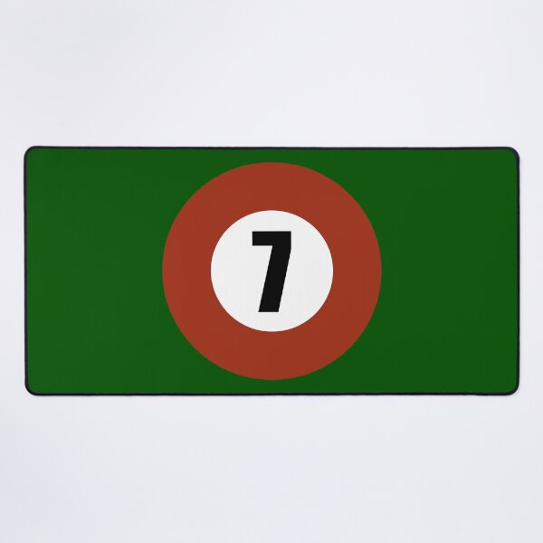 Item preview, Number Seven 7 Ball Design Logo Pool Billiards designed and sold by Lartheviking.