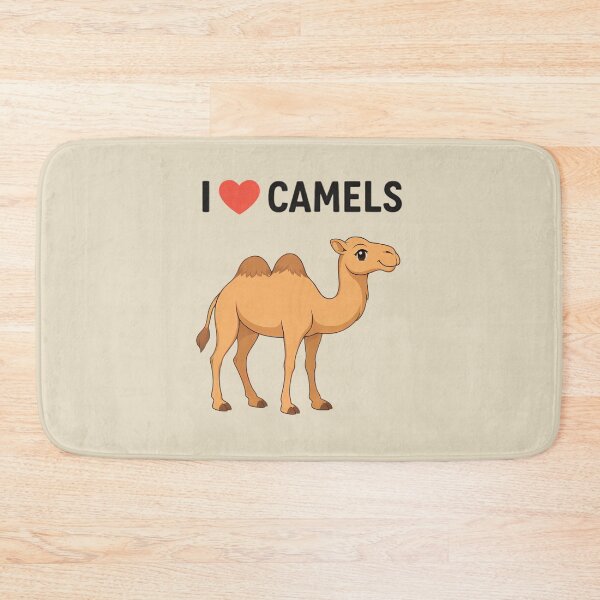 Item preview, Kawaii Anime Camel In the Desert – “I ❤️ Camels”  designed and sold by Twittlefish.