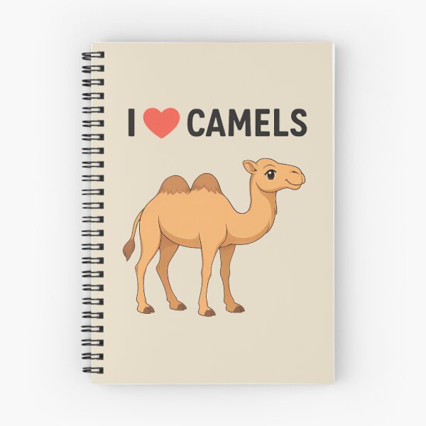 Item preview, Kawaii Anime Camel In the Desert – “I ❤️ Camels”  designed and sold by Twittlefish.