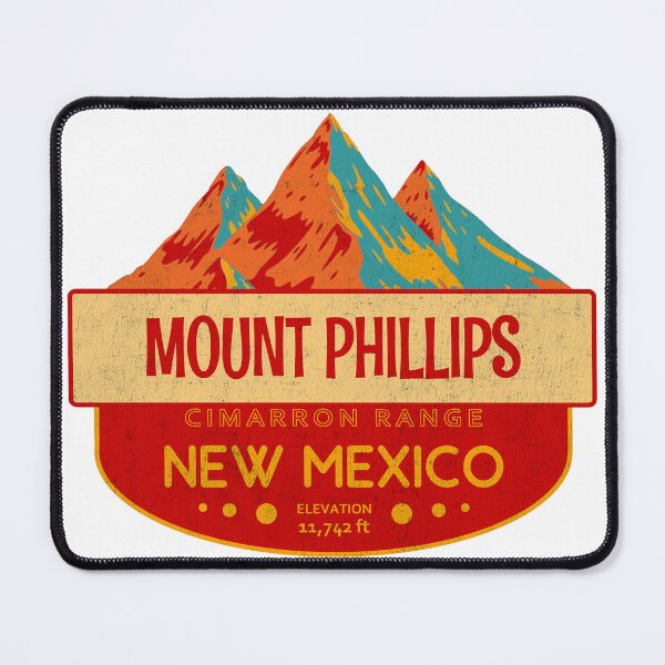 Item preview, Mount Phillips, Cimarron Range, New Mexico, Mountain Design designed and sold by Wanderful-roads.