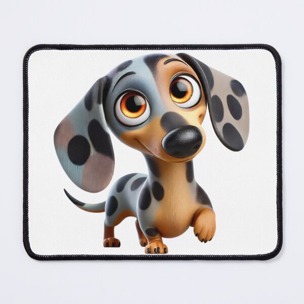 Item preview, Adorable Dapple Dachshund designed and sold by Sillytoe.