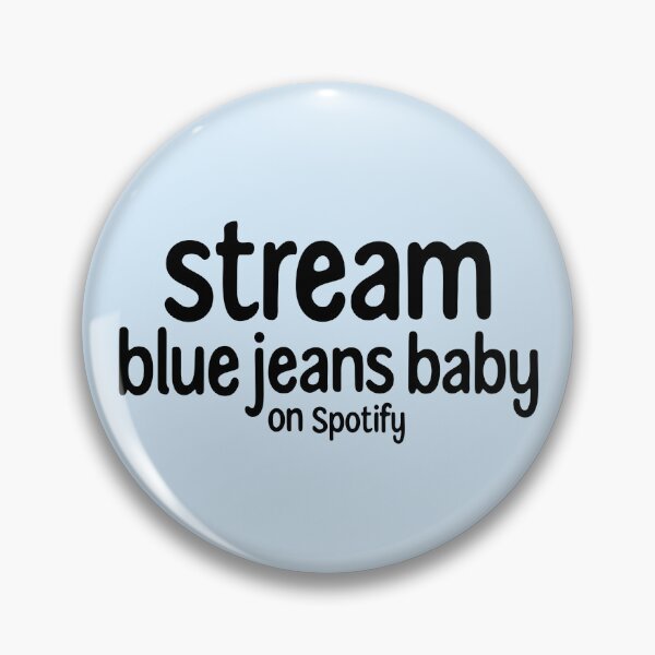 Item preview, Stream Blue Jeans Baby designed and sold by LateNightGemini.