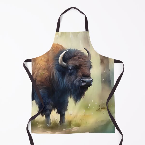 Item preview, Buffalo in a Forest designed and sold by CalmnessbyChoice.