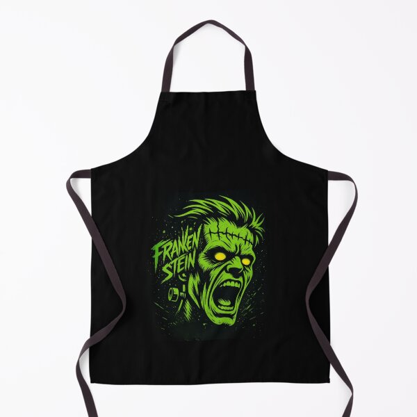Item preview, Frankenstein Monster Neon Horror Illustration designed and sold by Enea Kelo.