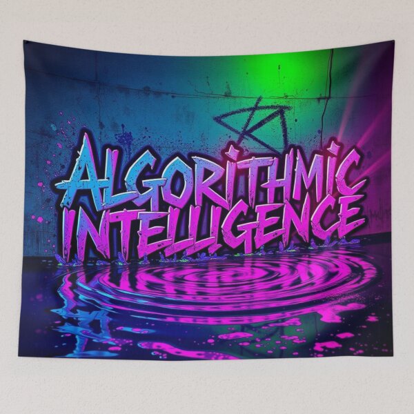 Item preview, Algorithmic Intelligence designed and sold by HappyPrintCo.