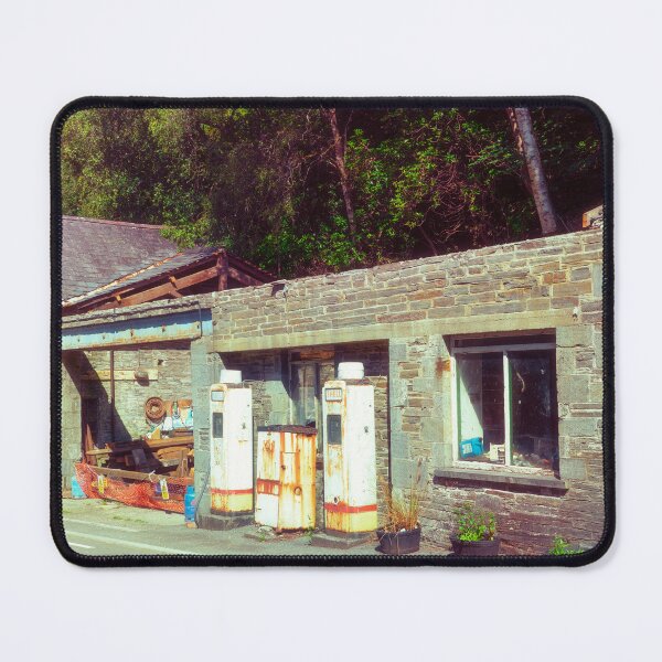 Item preview, Old Garage at Pont-rhyd-y-groes designed and sold by hawkie.