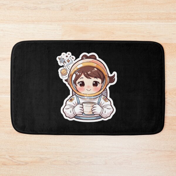 Item preview, Space Coffee Astronaut – Cute Cartoon Design designed and sold by Tiatooty.