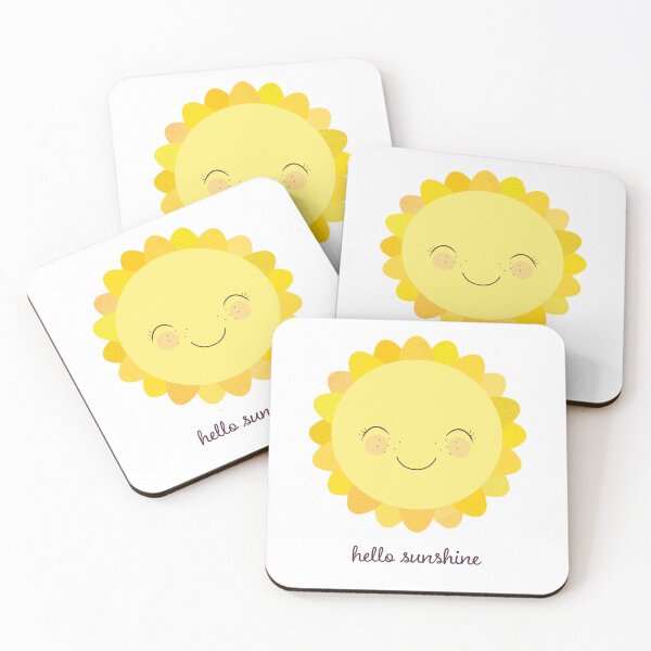 Item preview, Hello Sunshine – Cute & Cheerful Smiley Sun Art designed and sold by Les Petits Buttons.