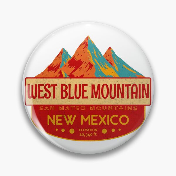 Item preview, West Blue Mountain, San Mateo Mountains, New Mexico, Mountain Design designed and sold by Wanderful-roads.