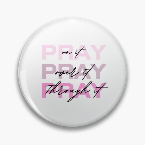 Item preview, Pink Pray Christian Design – Faith-Based designed and sold by Evangelita.