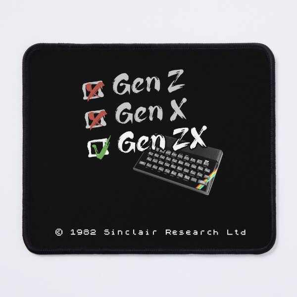 Item preview, Generation ZX was on a Spectrum designed and sold by Geek Gobbledygook.