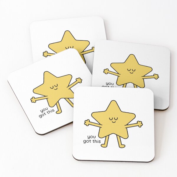 Item preview, Motivational cute yellow star designed and sold by maura41.