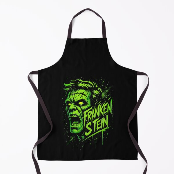 Item preview, Frankenstein Monster Neon Horror Illustration designed and sold by Enea Kelo.