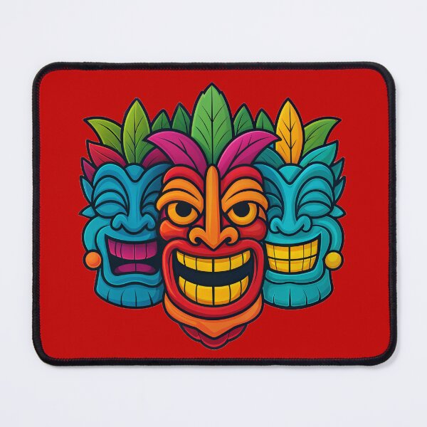 Item preview, Three Tiki Masks designed and sold by VelvetRoom.