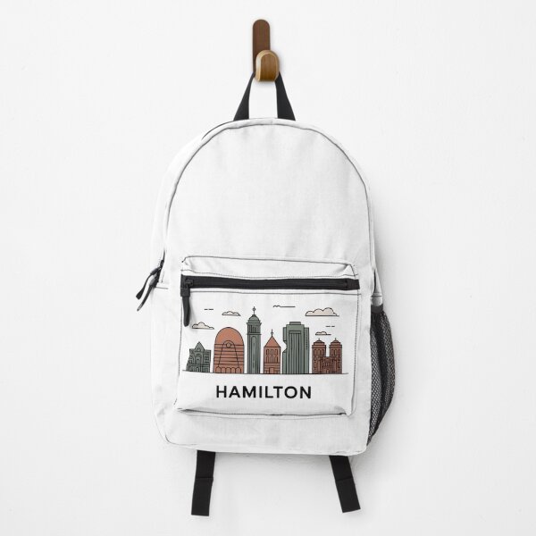 Item preview, Hamilton Skyline – Minimalist Earthy Travel Souvenir Design designed and sold by Paper Drip.