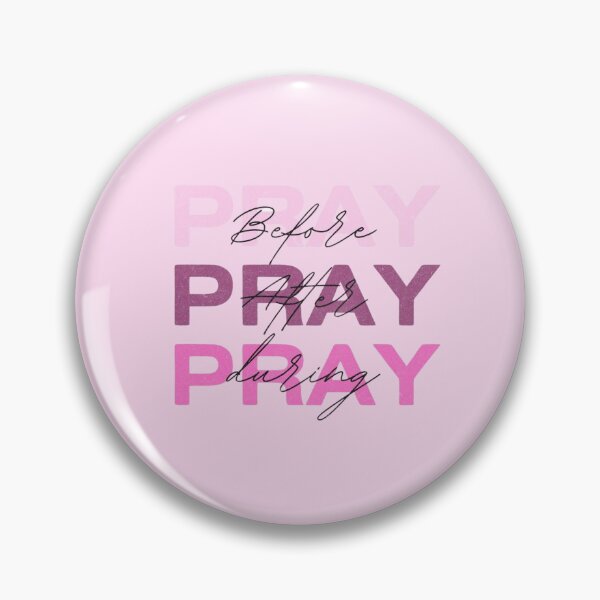 Item preview, Pray Typography Design – Minimal Christian designed and sold by Evangelita.
