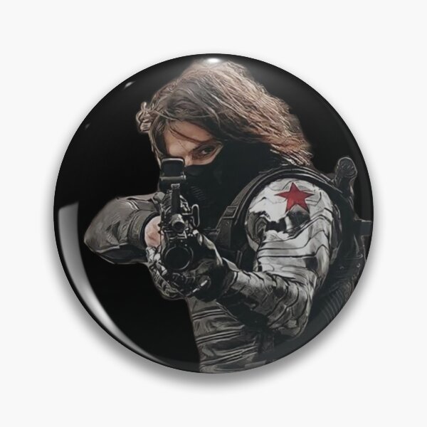 Item preview, Winter soldier Bucky Barnes  designed and sold by jeongogh.