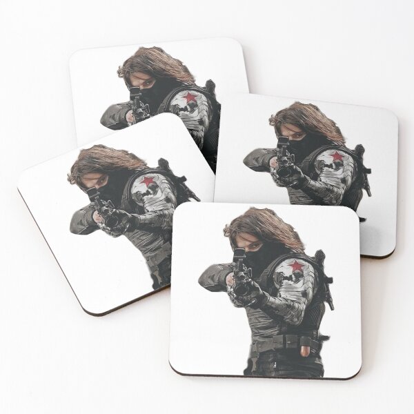 Item preview, Winter soldier Bucky Barnes  designed and sold by jeongogh.