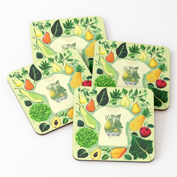 Item preview, Let Your Shirts Be Vegan designed and sold by Zofia Sosnecka.