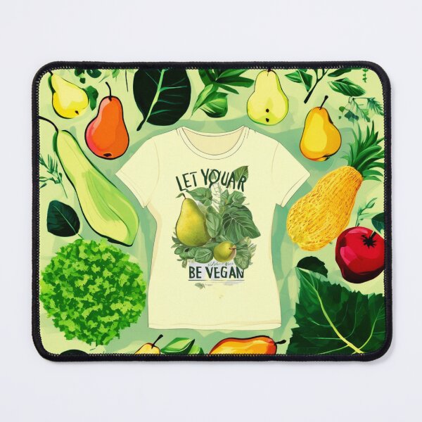 Item preview, Let Your Shirts Be Vegan designed and sold by Zofia Sosnecka.
