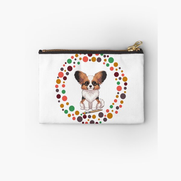 Artikelvorschau, Feiern Sie den Dot Day mit meinem Papillon | Bunte Hundekunst entworfen und verkauft von The Real Life Symphony.