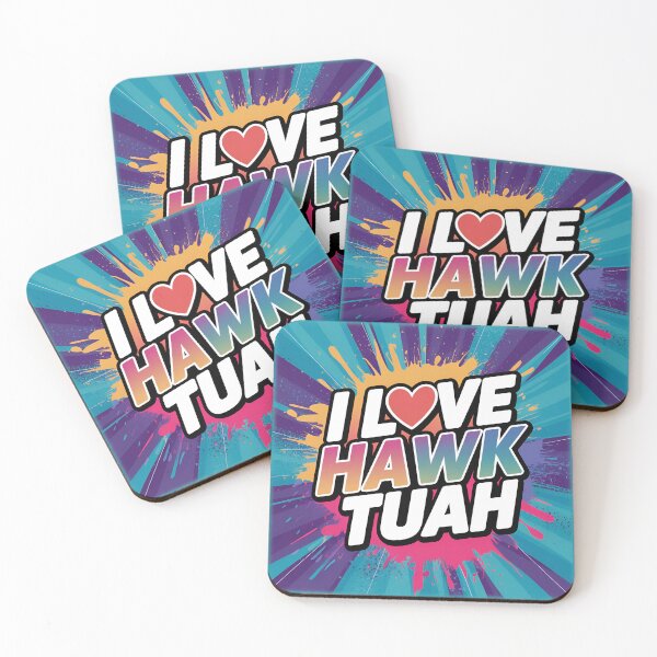 Item preview, I Love Hawk Tuah: Funny Viral Meme T-Shirt Design designed and sold by NewAspect.