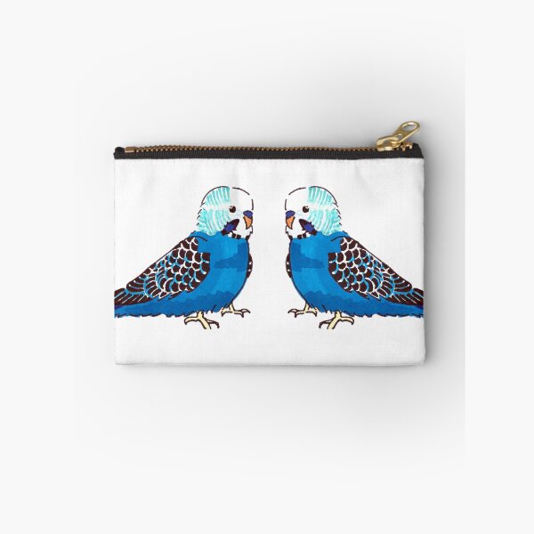 Item preview, Budgie - mutación azul designed and sold by CMCdoodles.