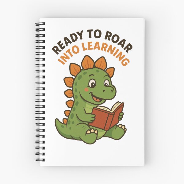 Item preview, Cute Dinosaur Back to School Learning Design designed and sold by Enea Kelo.