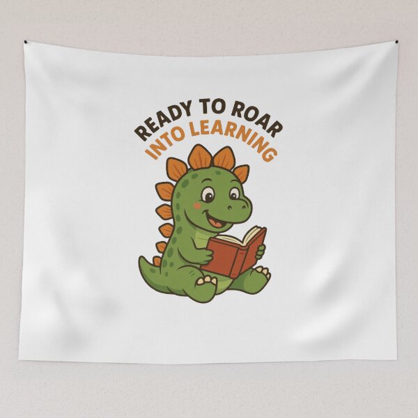 Item preview, Cute Dinosaur Back to School Learning Design designed and sold by Enea Kelo.
